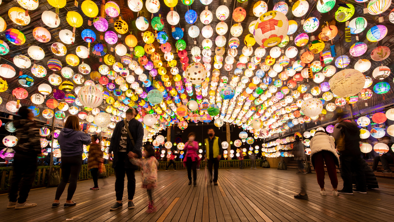 China, traditional festivals, Lantern Festival, Taiwan, lanterns